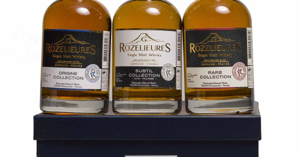 Whisky Rozelieures Collection Origine en Coffret Cadeau + 2 verres