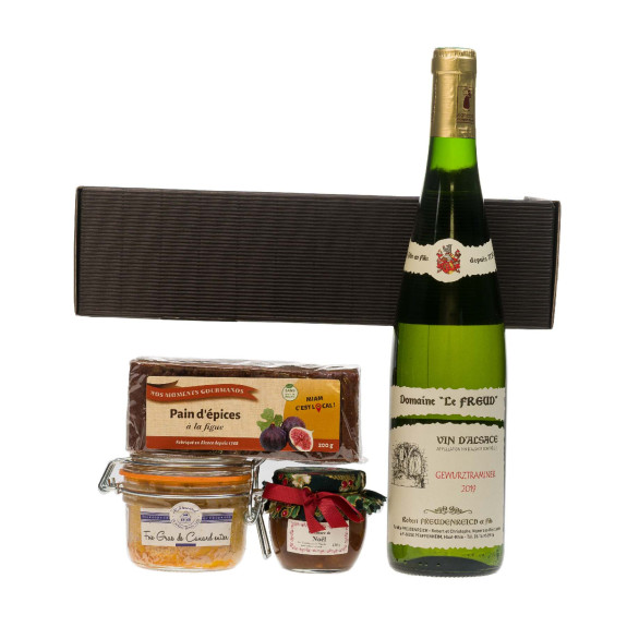 Vente Coffret Foie Gras et pain d epice - Coffret cadeau foie gras -  Produits du terroir